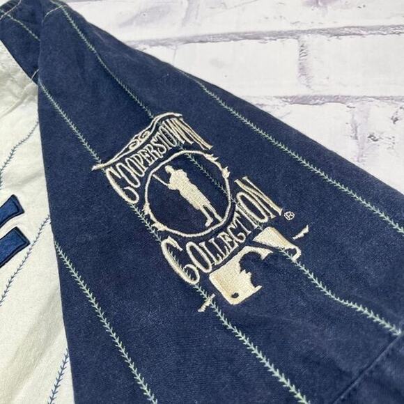 Joe Dimaggio Jersey Mens Large Vintage New York Yankees MLB Baseball Mirage - Picture 7 of 16